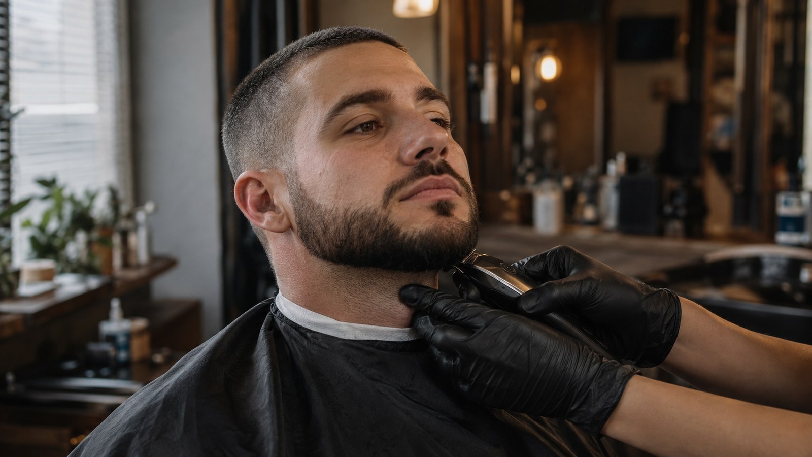 Combo 1 (buzz cut + broda)